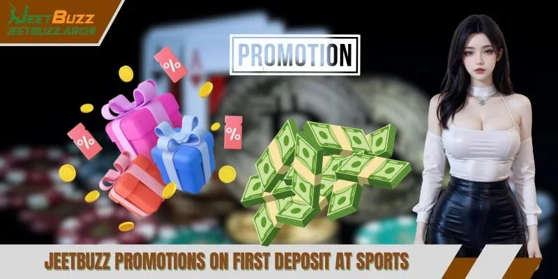 Jeetbuzz promotions on first deposit at sports
