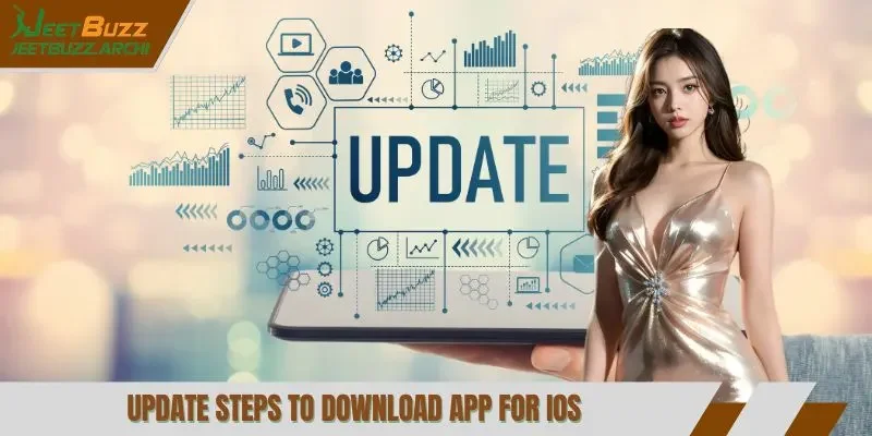Update steps to download app for IOS